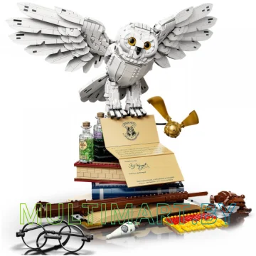 Конструктор King Harry Potter 77002 Символы Хогвартса: коллекционное издание картинка 3